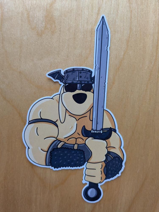 THE BARBARIAN | VINYL STICKER