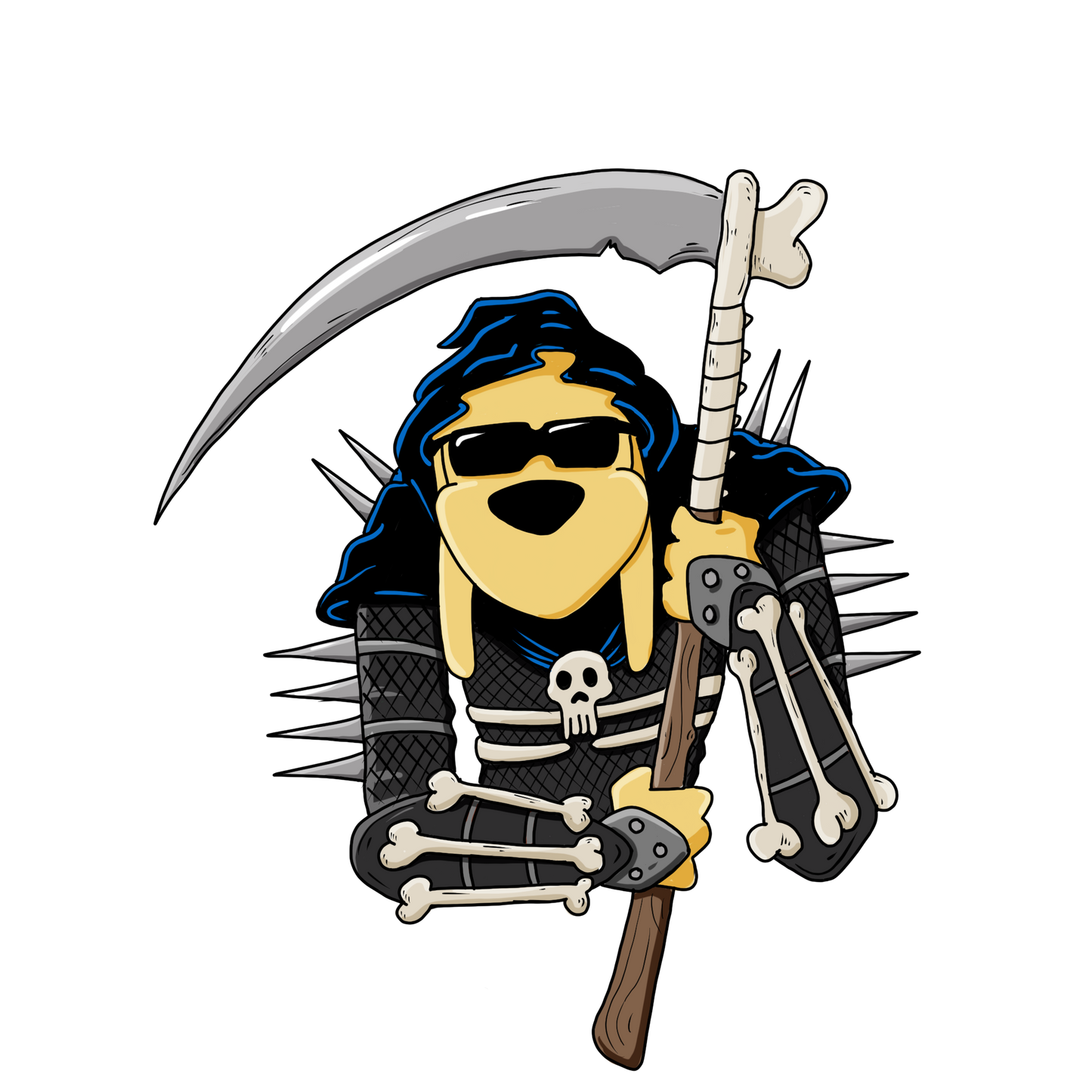 THE BONE WARLORD | VINYL STICKER