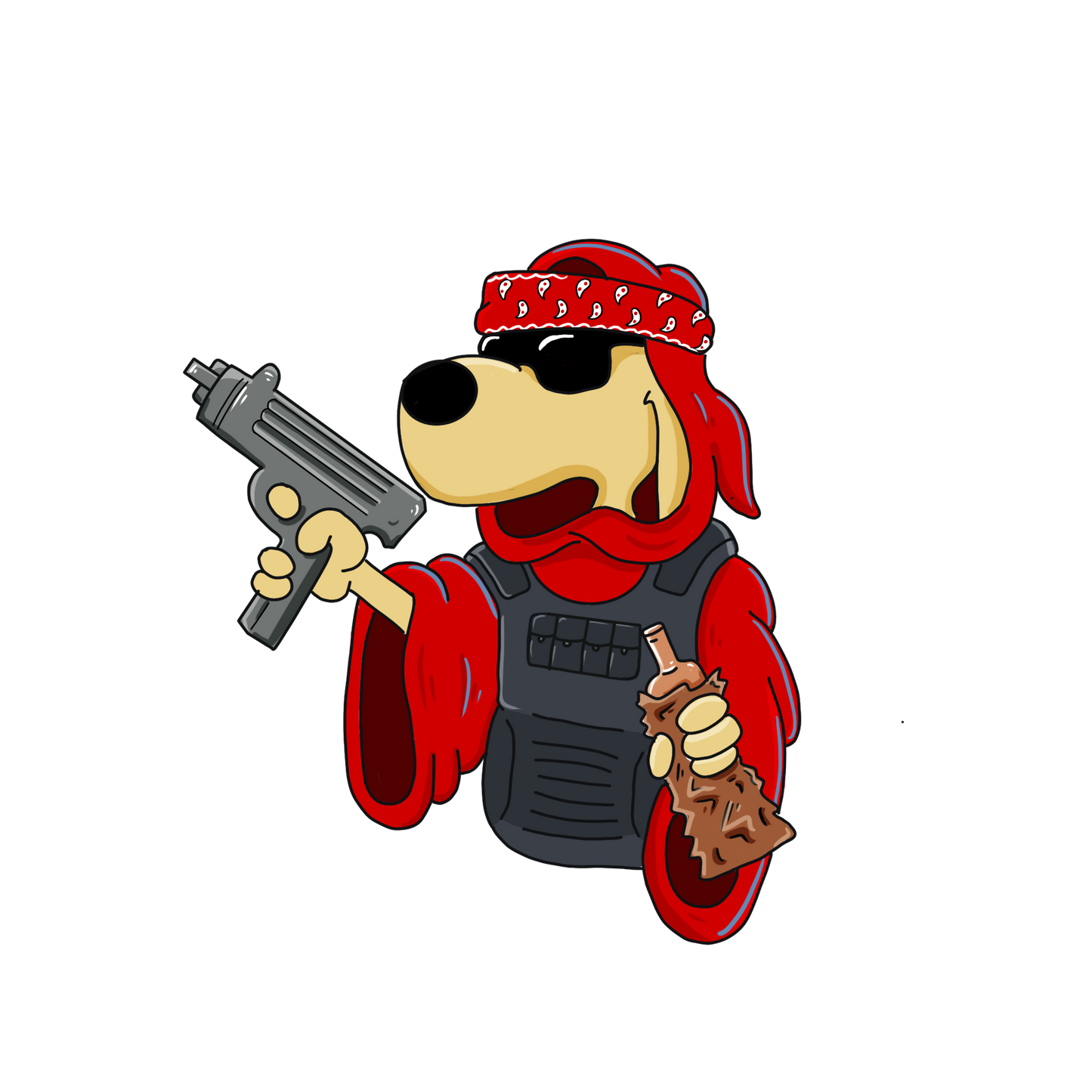 REGULATOR UZI | VINYL STICKER