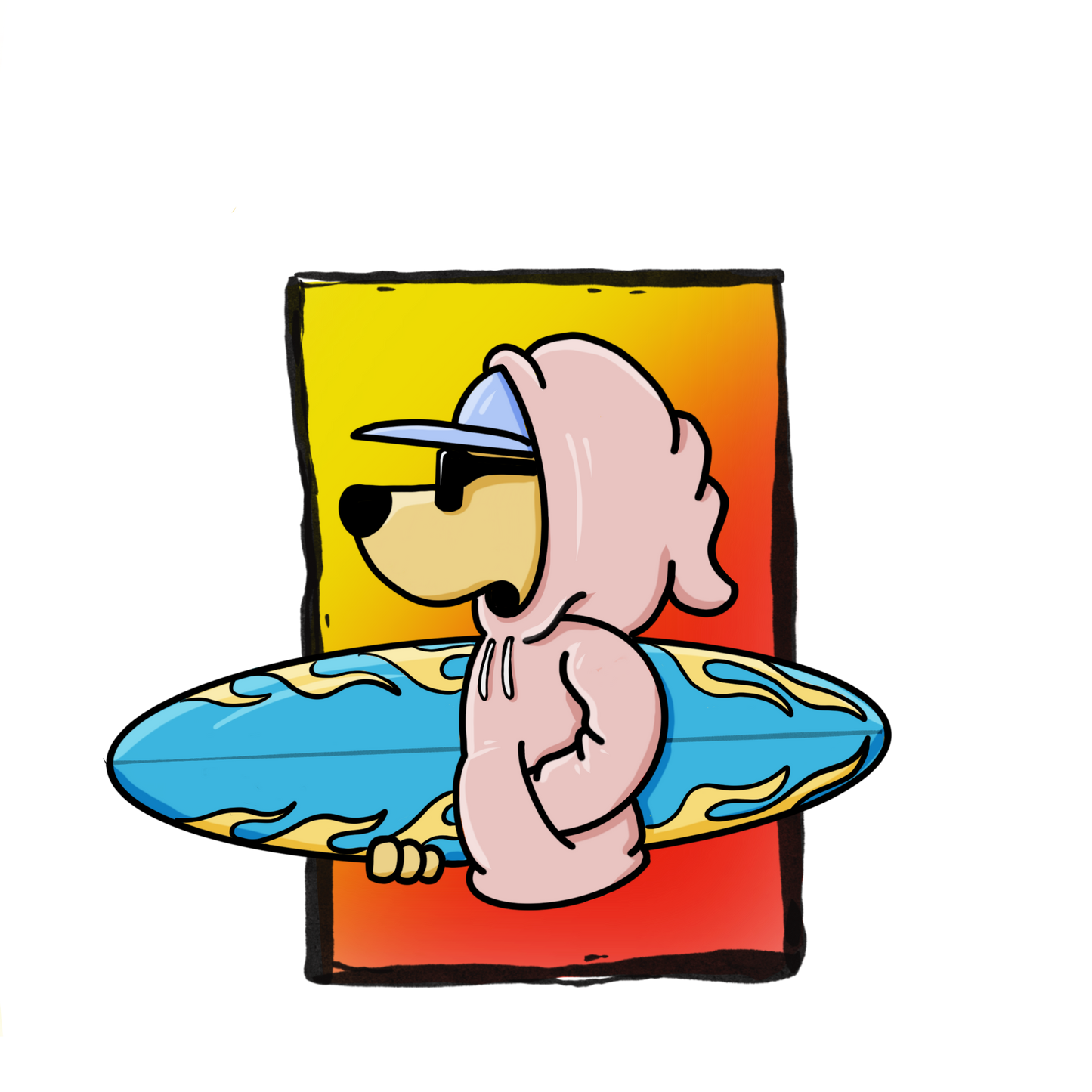 KAHUNA | VINYL STICKER
