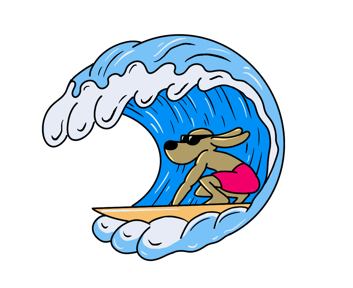 SURF'S UP | VINYL STICKER